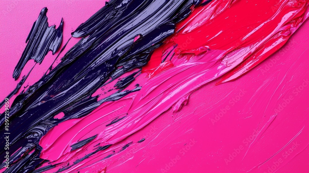 Poster dynamic abstract art creation studio visual artwork creative space close-up expressionism for modern
