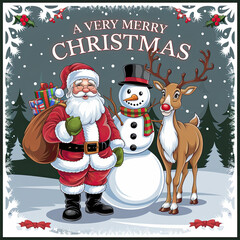Christmas, Album Cover, Design, Christmas Album, Cover Design, Christmas Illustration, Album Illustration, Cover Illustration, Christmas Sketch, Album Sketch, Cover Sketch, Christmas Vector, Album