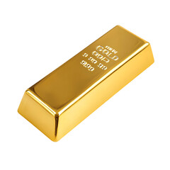 Shiny Gold Bar  999 Fine Gold Ingot  Precious Metal  Wealth  Finance  Investment
