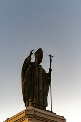 Walking in old part of Jerez de la Frontera, Sherry wine making town, Andalusia, Spain in summer,...