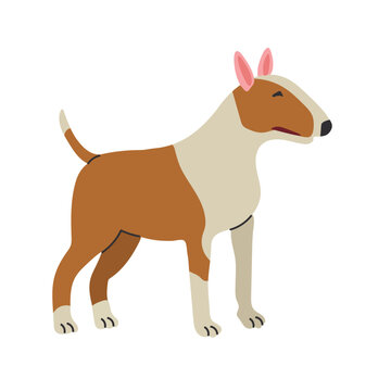 recommend clip art: Bull terrier icon clipart avatar logotype isolated illustration