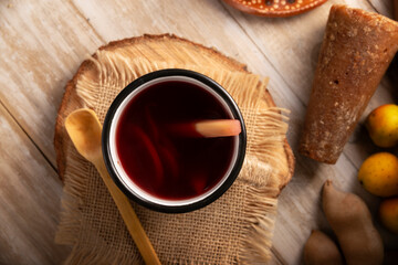 Ponche de Frutas Navideño. In Mexico, Christmas fruit punch is a hot fruit-infused drink, traditionally consumed in the December season during posadas and Christmas Eve.