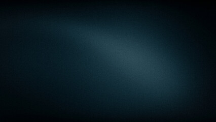 An elegant abstract gradient featuring rich shades of teal and black with a soft grainy texture, perfect for modern 4K backgrounds, wallpapers, and banners