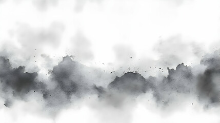 Abstract Watercolor Grey Background