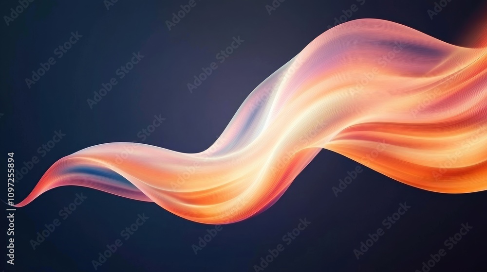 Aufkleber experience a striking abstract background that features graceful gradients and smooth textures. it s