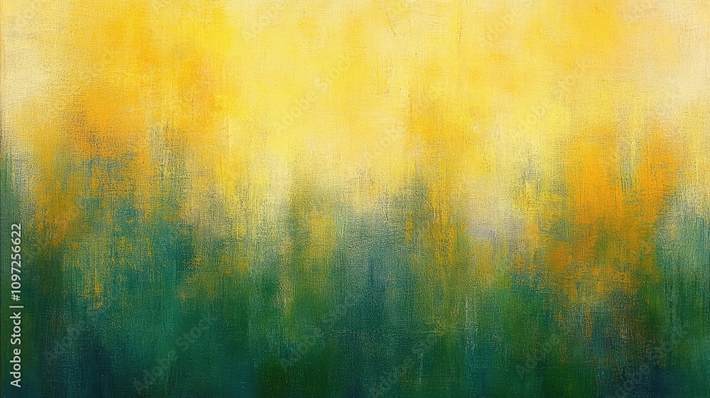 Poster this vibrant abstract background showcases a dynamic gradient texture with shades of yellow and gree