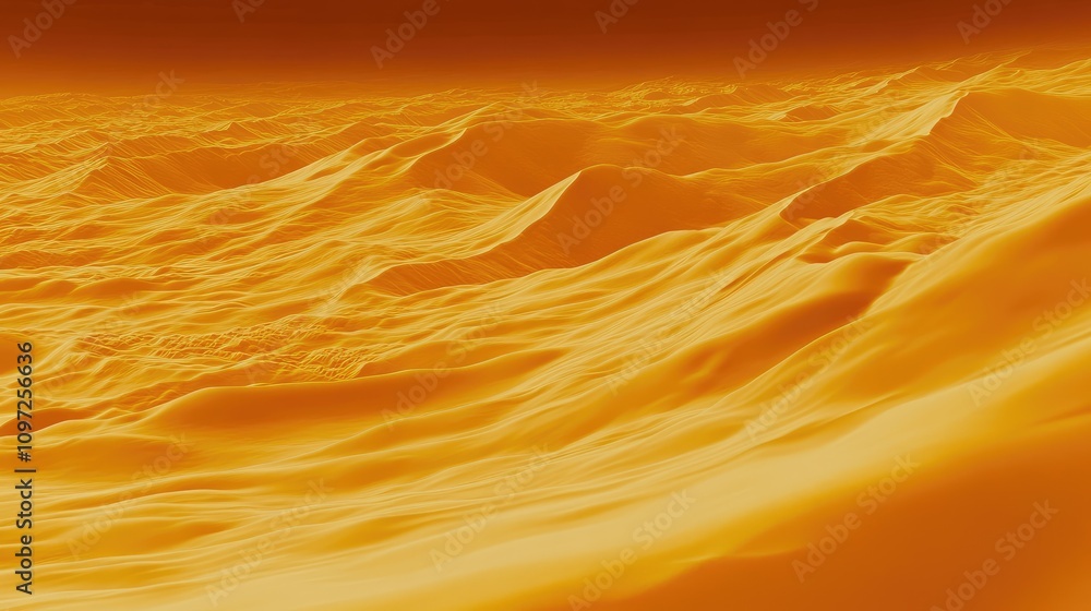 Poster this abstract background features a captivating gradient of warm tones, creating a sense of movement