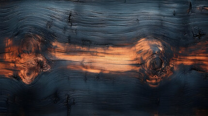 Naklejka premium Dark Wood Texture Background Illustration