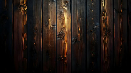 Dark Wood Planks Background Texture