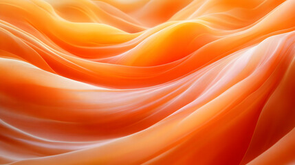 Obraz premium Abstract Orange Wave Background Illustration