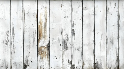 Whitewashed Wooden Plank Background Texture