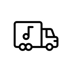 Truck icon symbol vector illustration
