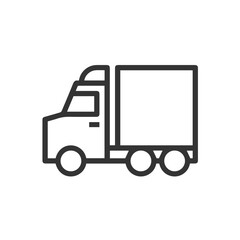 Truck icon symbol vector illustration
