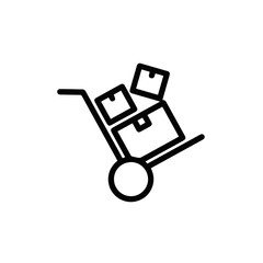 Truck icon symbol vector illustration
