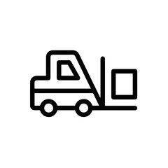 Truck icon symbol vector illustration
