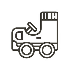 Truck icon symbol vector illustration
