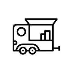Truck icon symbol vector illustration
