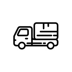 Truck icon symbol vector illustration
