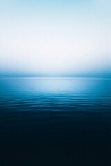 Obraz premium Calm Blue Ocean Horizon