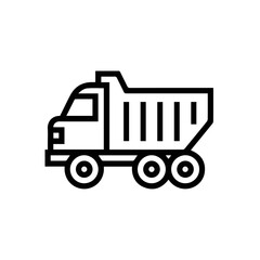 Truck icon symbol vector illustration
