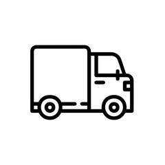Truck icon symbol vector illustration
