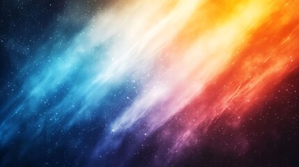 Colorful Abstract Galaxy Background