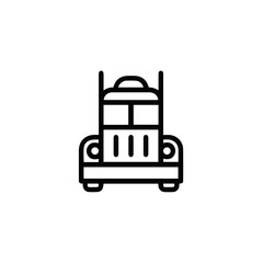 Truck icon symbol vector illustration
