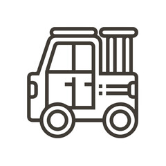 Truck icon symbol vector illustration
