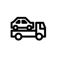 Truck icon symbol vector illustration
