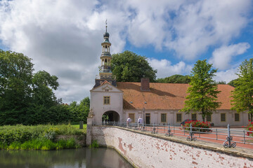 Wasserschloss Norderburg in Dornum
