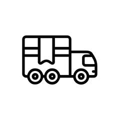 Truck icon symbol vector illustration
