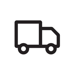 Truck icon symbol vector illustration