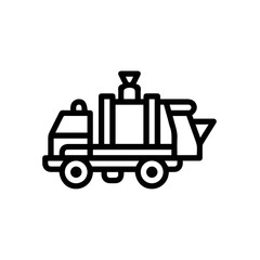 Truck icon symbol vector illustration