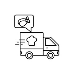 Truck icon symbol vector illustration