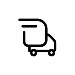 Truck icon symbol vector illustration