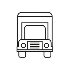 Truck icon symbol vector illustration