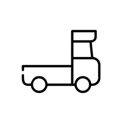 Truck icon symbol vector illustration