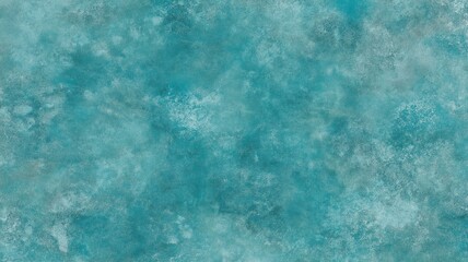 Obraz premium A turquoise grunge texture background with a distressed surface