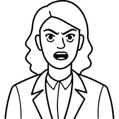 angry woman manager