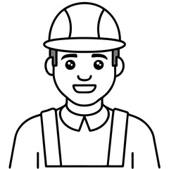 construction worker clipart