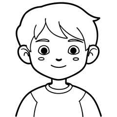 cute boy illustration