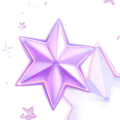 Obraz premium star isolated on white background