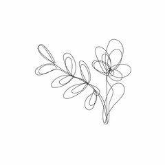 background with flowers
