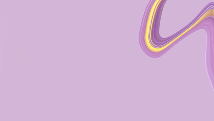 luxury purple curve design on a sleek violet background, accented by a golden ribbon line. Perfect for elegant templates with ample space for your text.