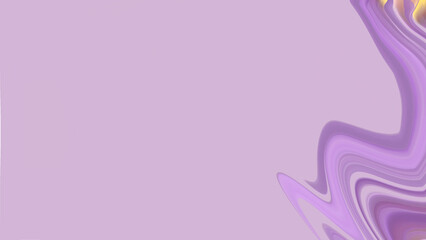 luxury purple curve design on a sleek violet background, accented by a golden ribbon line. Perfect for elegant templates with ample space for your text.