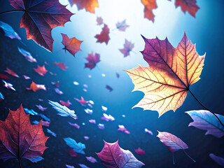 autumn leaves background. autumn, leaf, fall, leaves, maple, nature, vector, tree, orange, season, foliage, pattern, yellow, plant, seamless, illustration, october, color, design, brown, wallpaper, te