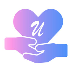 heart Gradient icon