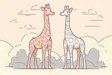 Fototapeta premium giraffe