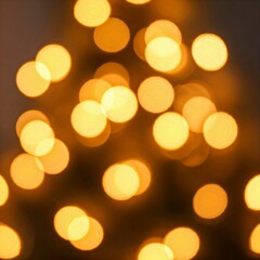 Obraz premium abstract golden bokeh lights background texture for holiday and festive designs