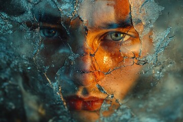 Broken Glass, A Look Through